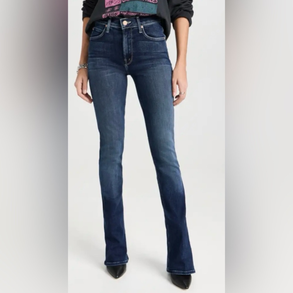 MOTHER The Runaway Skinny Flare in
Tempted Again size 26
